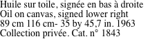 Huile sur toile, sign�e en